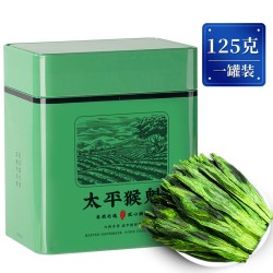 老铁约茶 猴魁茶 特级 125g 4罐