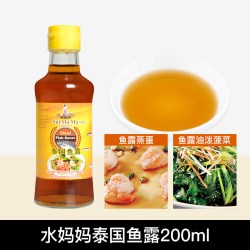 水妈妈 Sui Ma Ma 水妈妈 泰国鱼露 200ml 调料