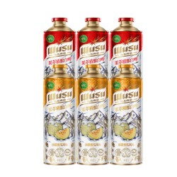 乌苏啤酒 果萃精酿白啤 1L*6罐