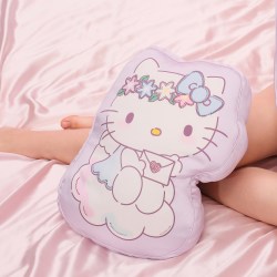 SILKY MIRACLE 真丝抱枕HelloKitty仙子联名盖毯被家居多用靠枕垫