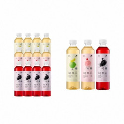 喜茶 轻果茶柚柚蔓越莓葡萄饮料 450ml*12瓶