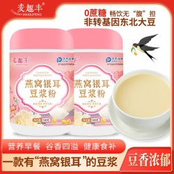 植乡 燕窝银耳豆浆粉 500g 1罐