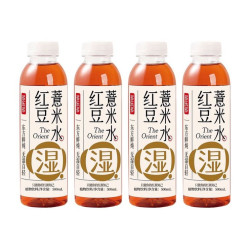 多乐多 红豆薏米水 养生水 0糖0脂饮料500mL*4瓶