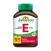 Jamieson 维生素E软胶囊大豆胚芽油ve油生育酚120粒