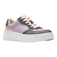 Clarks Lemolite Up 透气厚底防滑 女式休闲板鞋 紫/深蓝色 36