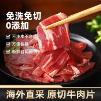 鲜罗纪 真牛肉 免洗免切小炒牛肉片 净重2斤 内含5袋独立包装 涮烤食材