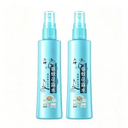六神 驱蚊花露水180ml*2瓶 舒缓止痒薄荷清凉清香 驱蚊7小时