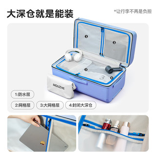 DTA TRUNK 28英寸 数字紫 五轮加厚 拉杆箱