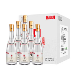京鲜舫 0号国标特级53%vol清香型白酒475ml*6 整箱装