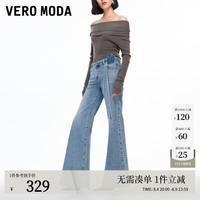 VERO MODA 女士复古微喇牛仔裤 春季新款