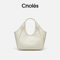 移动端:Cnolés Cnoles蔻一知许包白色单肩包包女款2026新款斜挎包通勤手提包女士