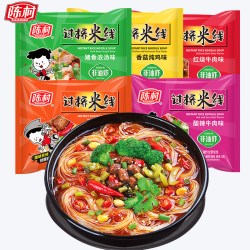陈村 过桥米线100g*20包整箱批发非油炸国产方便面酸辣粉丝米粉速食泡面