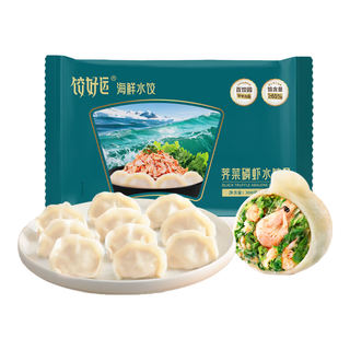 饺好运 荠菜磷虾水饺 300g12只