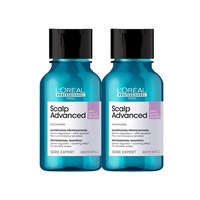 巴黎欧莱雅 欧莱雅沙龙头皮专研舒缓洗发水100ml*2云朵瓶小样旅行装