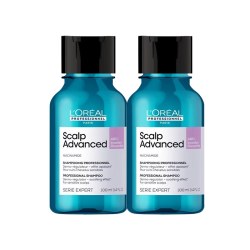 巴黎欧莱雅 欧莱雅沙龙头皮专研舒缓洗发水100ml*2云朵瓶小样旅行装