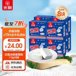 光明牌 Bright 光明 白雪冰砖 冰淇淋 香草味 920g