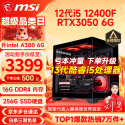 微星 黑神话悟空游戏 游戏主机  Core i5-12400F RTX 3060Ti 32GB 1TB