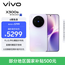vivo X300s 5G手机 12GB+512GB 梦核紫