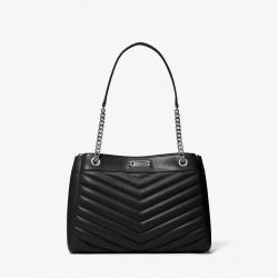 MICHAEL KORS 中号纯色女士皮革单肩手提包