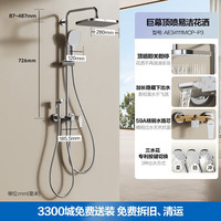 箭牌 AE34111CP 四功能花洒套装