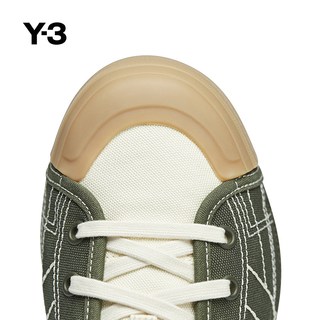 Y-3 山本耀司帆布高帮系带运动鞋