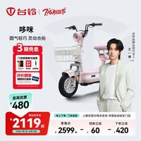 台铃 哆咪 新国标电动自行车 长续航 48V24Ah 1.75m车长 成人代步车