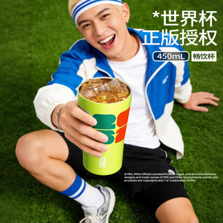 特美刻 FIFA世界杯联名 黑色 450ml 陶瓷杯
