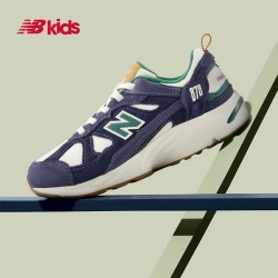 new balance Newbalance nb官方童鞋 4~7岁中童夏季网面复古拼接休闲运动鞋878