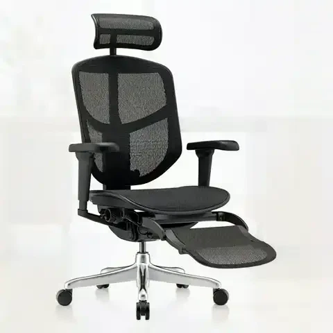 Ergonor 金卓雄鹰X 人体工学椅  黑色网+躺舒宝
