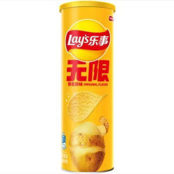 乐事 无限 薯片 原味 104g