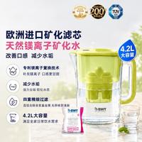 BWT 净水壶德国BWT进口滤芯专利置换添加矿物镁净水壶家用过滤水壶