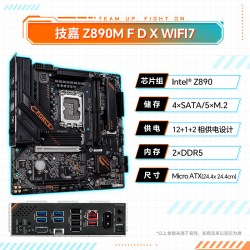 技嘉 Z890M小雕+Intel 250k plus