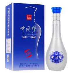 赋龙吟 中国梦 52%vol 浓香型白酒 500ml*6瓶