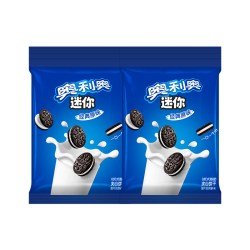 奥利奥 云朵蛋糕零食可可棒mini迷你夹心饼干任选家庭囤货草莓味