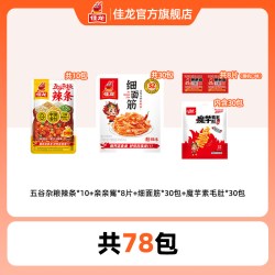 佳龙 爆款辣条组合 1010g 78包