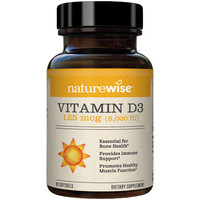 naturewise 活性 维生素D3胶囊  瓶装 90粒