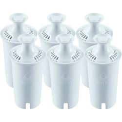 BRITA 碧然德 Plus滤水器净水器 有效过滤 减少2倍污染物 滤水壶滤芯 净水壶滤芯 6只装