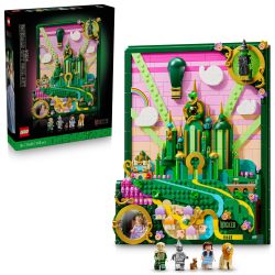 LEGO 乐高 Wicked Wall Art 75685 翡翠城玩具生日礼物积木男士女士装扮玩具娃娃