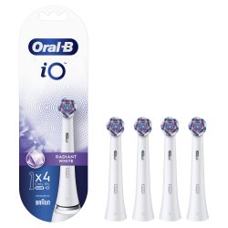 Oral-B 欧乐B 欧乐B iO 亮白色 4 支装电动牙刷头 深层去除牙菌斑 * 白色
