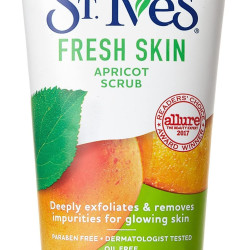 St. Ives 杏仁核桃壳磨砂洁面膏 深层去角质清洁毛孔 天然植物配方 170g