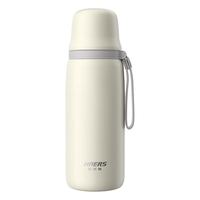 HAERS 保温杯便携水壶316L内胆+内附茶隔650ml