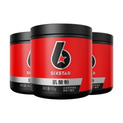 肌肉科技 六星一水肌酸粉 100g*3罐