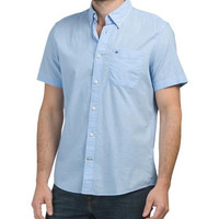 TOMMY HILFIGER Wainwright 短袖常规版型 男士衬衫