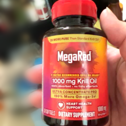 MegaRed 高纯度虾青素胶囊抗氧化软胶囊 磷虾油 30粒 1000mg