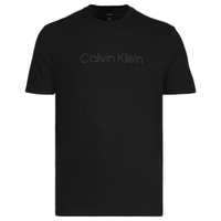 Calvin Klein LV04LF810G 圆领纯棉 黑色 M码 男士短袖T恤