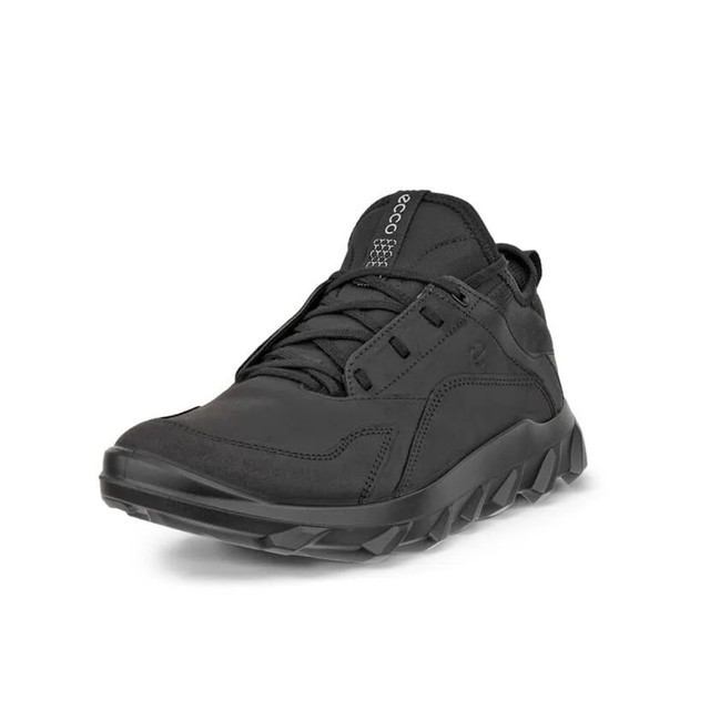 移动专享、移动端：ecco 适合成人 男性 mx低帮 82018402001 时尚运动鞋 反光 Mx Low Black 8-8.5