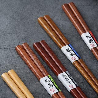 KINGZUO 铁木 5双装 实木筷子