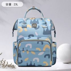 母婴出行包超大容量妈咪双肩背包宝宝用品收纳神器 母婴出街大包 精致
