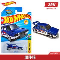 Hot Wheels 合金小车收藏车模 斯巴鲁翼豹等5款 漂移箱