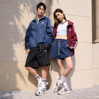 adidas 经典通勤百搭休闲运动连帽夹克外套男女春夏阿迪达斯三叶草